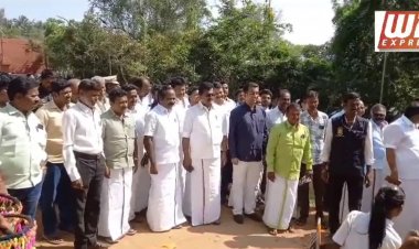 நீர் நிலைகளை பாதுகாப்பவர்களுக்கு 1 லட்சம் ரூபாயுடன் இந்த ஆண்டு 100 பேருக்கு அரசு விருது வழங்க உள்ளதாக தேனியில் நடைபெற்ற நிகழ்ச்சியில் சுற்றுச்சூழல் அமைச்சர் மெய்ய நாதன் தெரிவித்தார்.