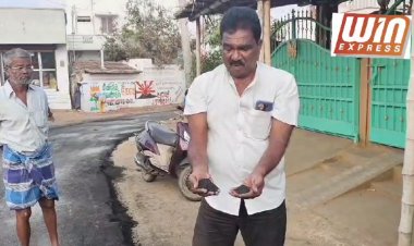 நமது பகுதி அருகே பீடம்பள்ளியில் தரமான ரோடு போட கோரி அப்பகுதியினர் முறையீடு.  தமிழக அரசு நடவடிக்கை எடுக்குமா