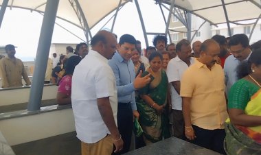 கடலோர மீன் அங்காடி காணொளி வாயிலாக திறப்பு!