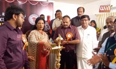 தேனியில் ஹோமியோபதி மருத்துவ சங்கத்தின் சார்பில் நடைபெற்ற கருத்தரங்கு கூட்டத்தில் மருத்துவர்கள் மருத்துவ மாணவர்கள் கலந்து கொண்டனர்!